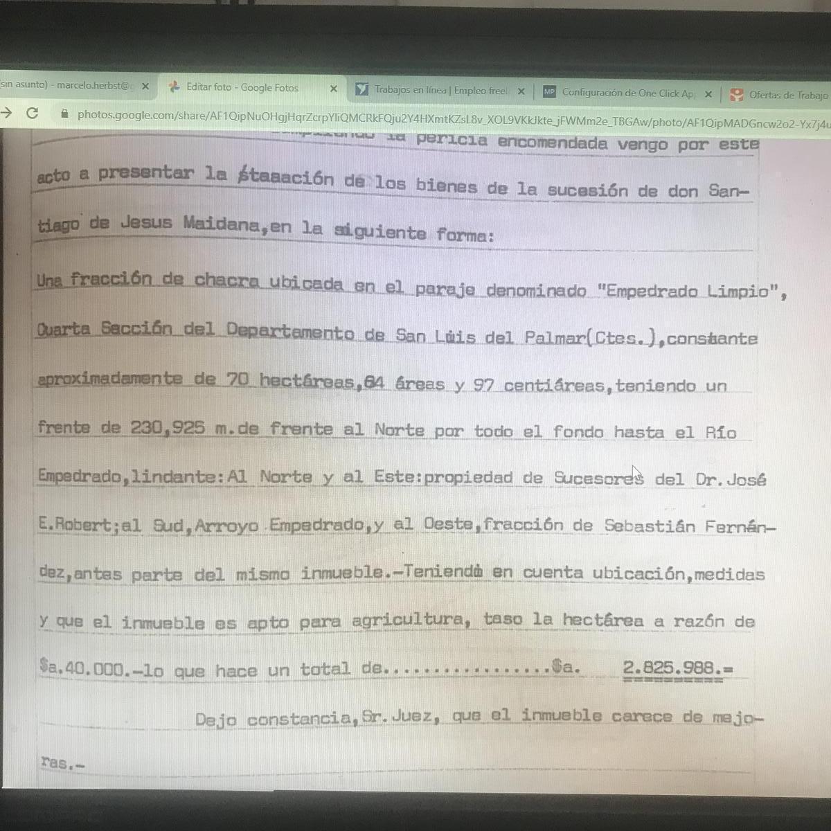 Venta Campo en Empedrado Limpio 5