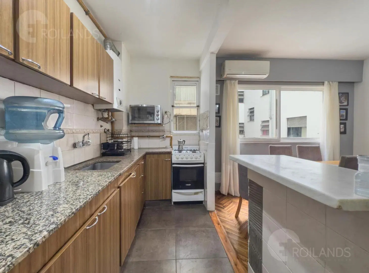 Venta departamento luminoso 2 Ambientes y habitación escritorio Olivos 5