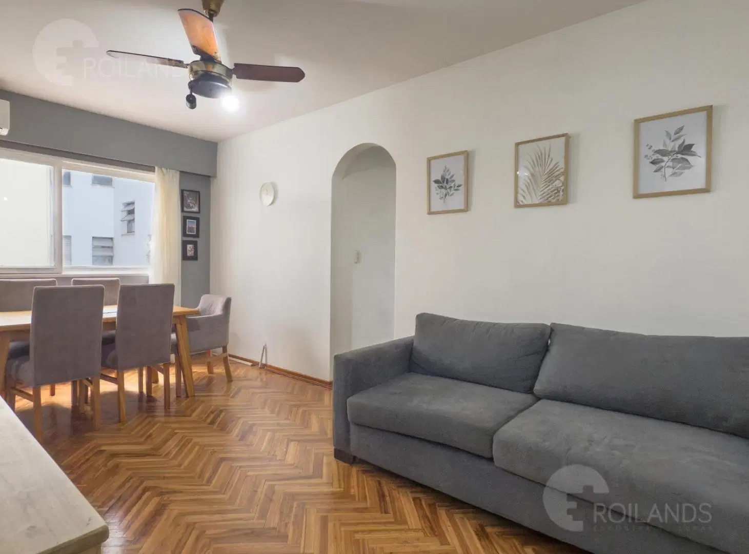 Venta departamento luminoso 2 Ambientes y habitación escritorio Olivos 3