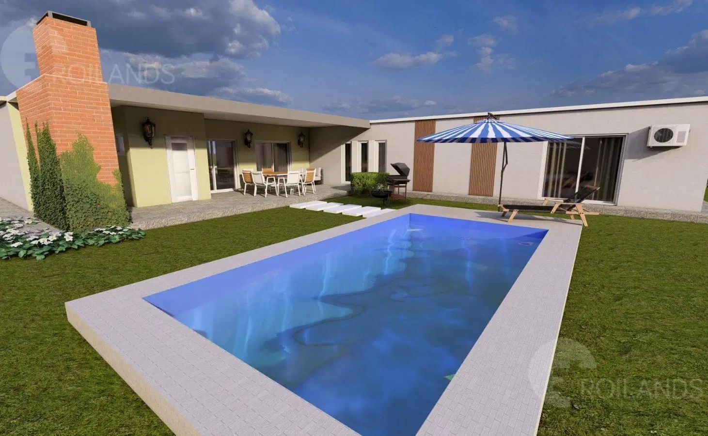 Venta Terreno con proyecto de construcción aprobado Área 60 Amenities Premium 2