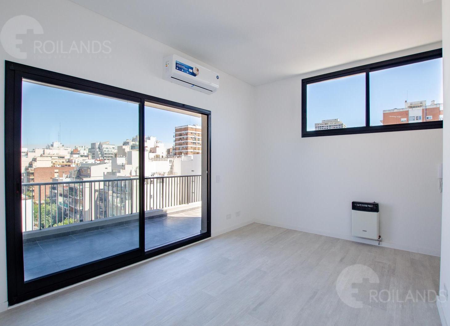Venta a estrenar departamento ambiente único mas balcón aterrazado en Belgrano