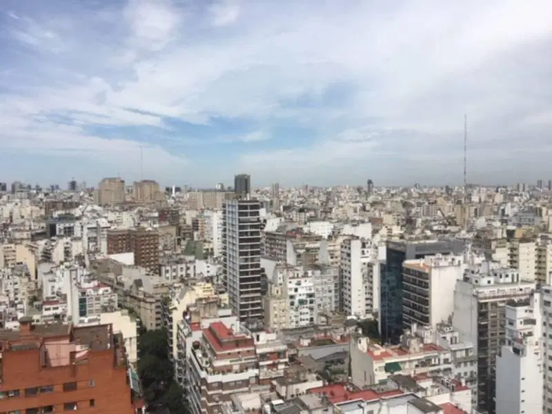 RECOLETA:  2 Ambientes  Piso 25 ESPECTACULAR VISTA AL RIO Y CIUDAD 4