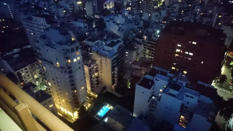 RECOLETA:  2 Ambientes  Piso 25 ESPECTACULAR VISTA AL RIO Y CIUDAD 3