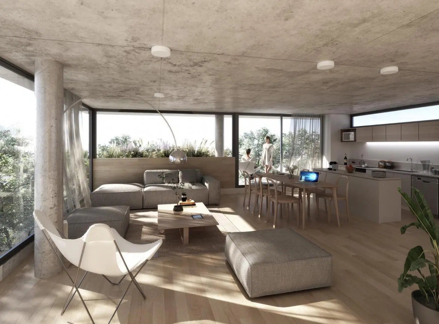 Departamento 2 Amb 1er piso en obra Av. Crámer y Vilela - SAAVEDRA 3