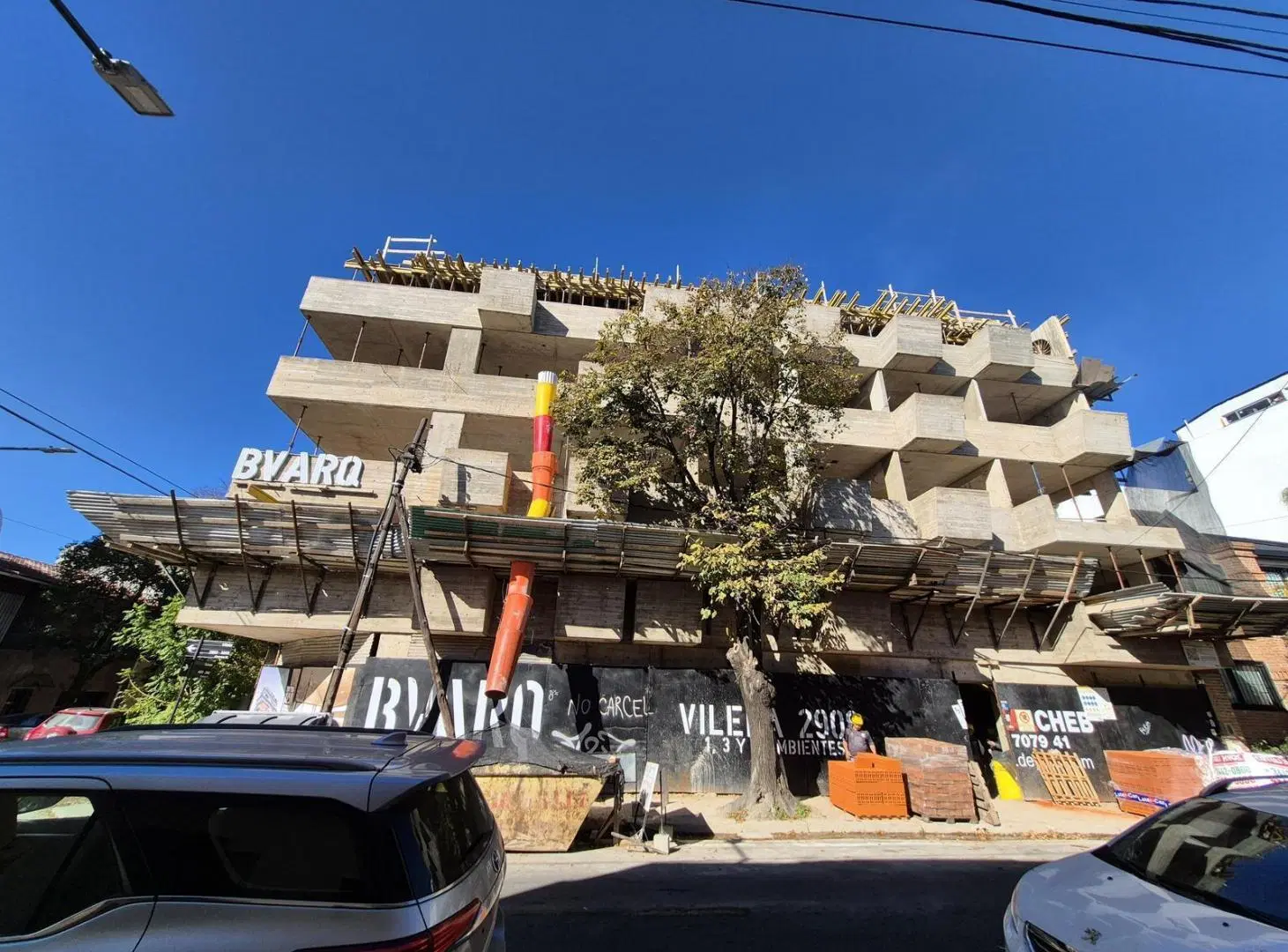 Departamento 2 Amb 1er piso en obra Av. Crámer y Vilela - SAAVEDRA 8