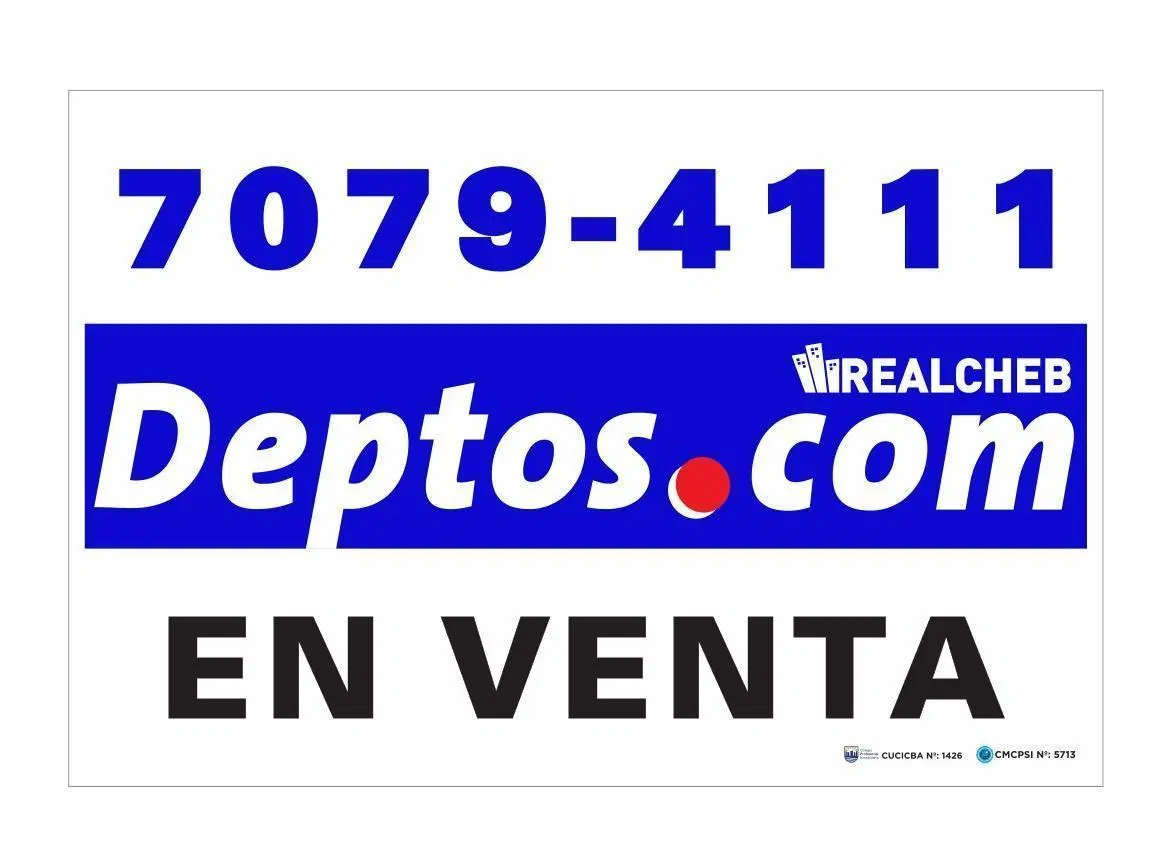 Departamento 2 Amb 1er piso en obra Av. Crámer y Vilela - SAAVEDRA 5