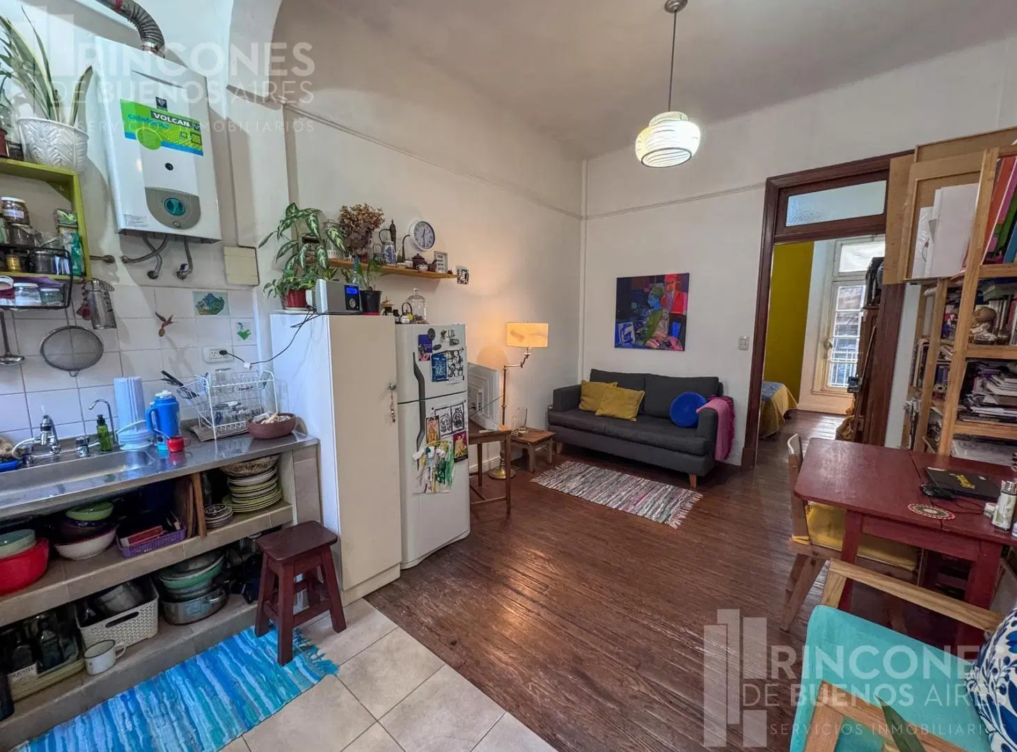 2 ambientes de estilo con pisos de pinotea | Apto crédito | San Telmo 4