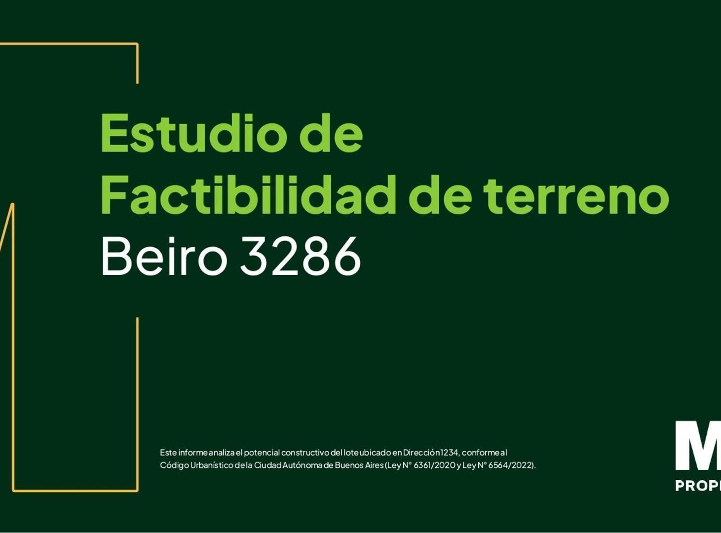 Terreno sobre avenida comercial | Venta, Villa del Parque