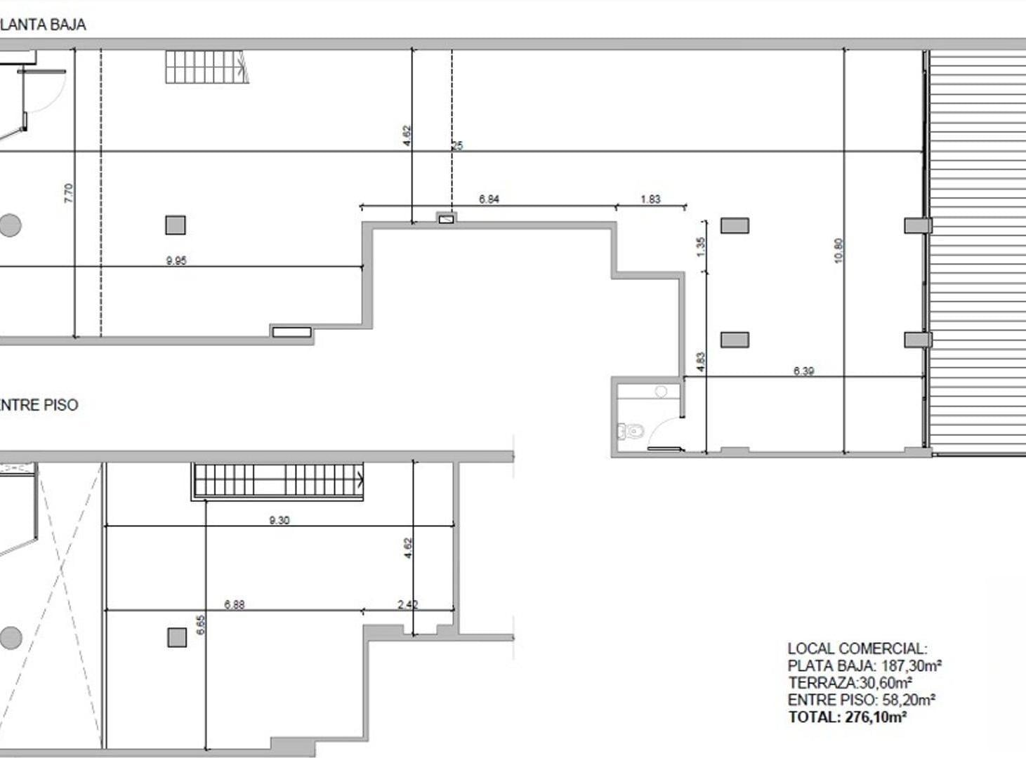 Local comercial con terraza | Alquiler | Las Cañitas