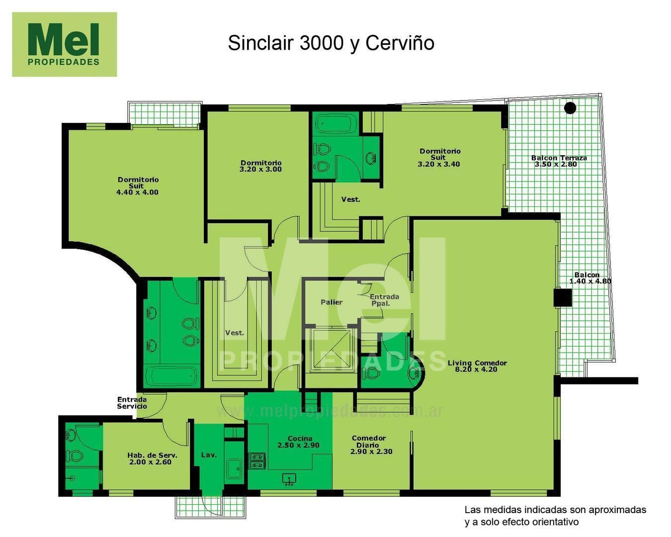 4 ambientes - Palermo - Alquiler