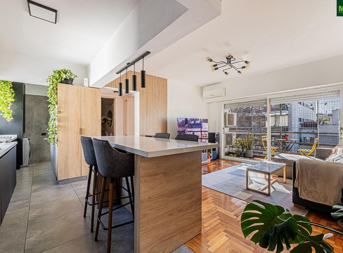 2 Ambientes|Villa Urquiza| Refaccionado| Espacio guardacoche