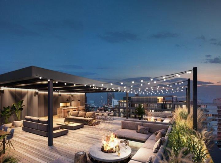 Espectacular 3 ambientes con balcón y terraza en Palermo 4