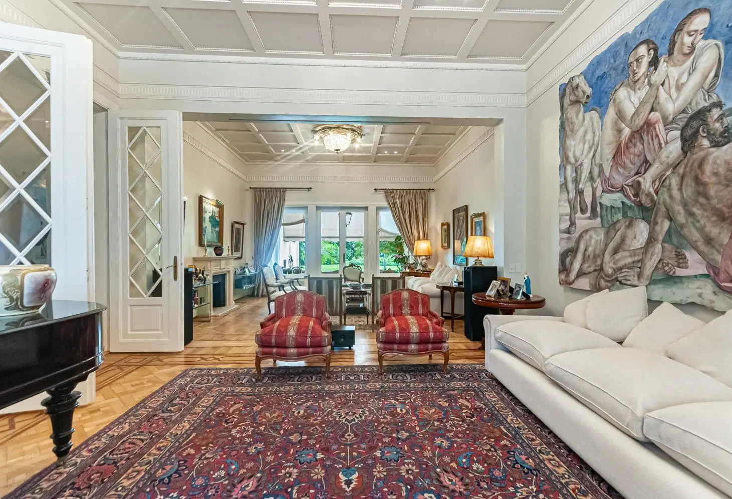 Imponente casa con el mejor jardín de Belgrano R 5