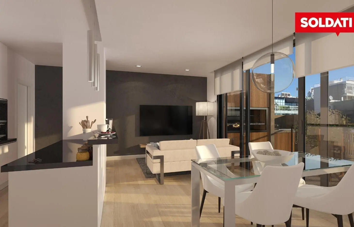 Venta  - 3 ambientes con terraza - Palermo Chico 5