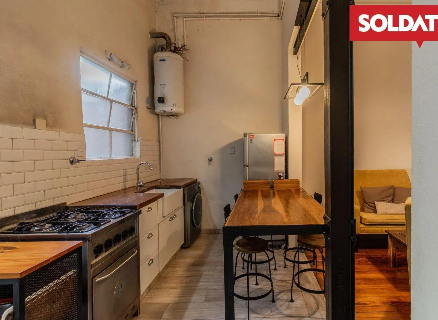 Venta PH 3 ambientes Recoleta escritorio refaccionado 8