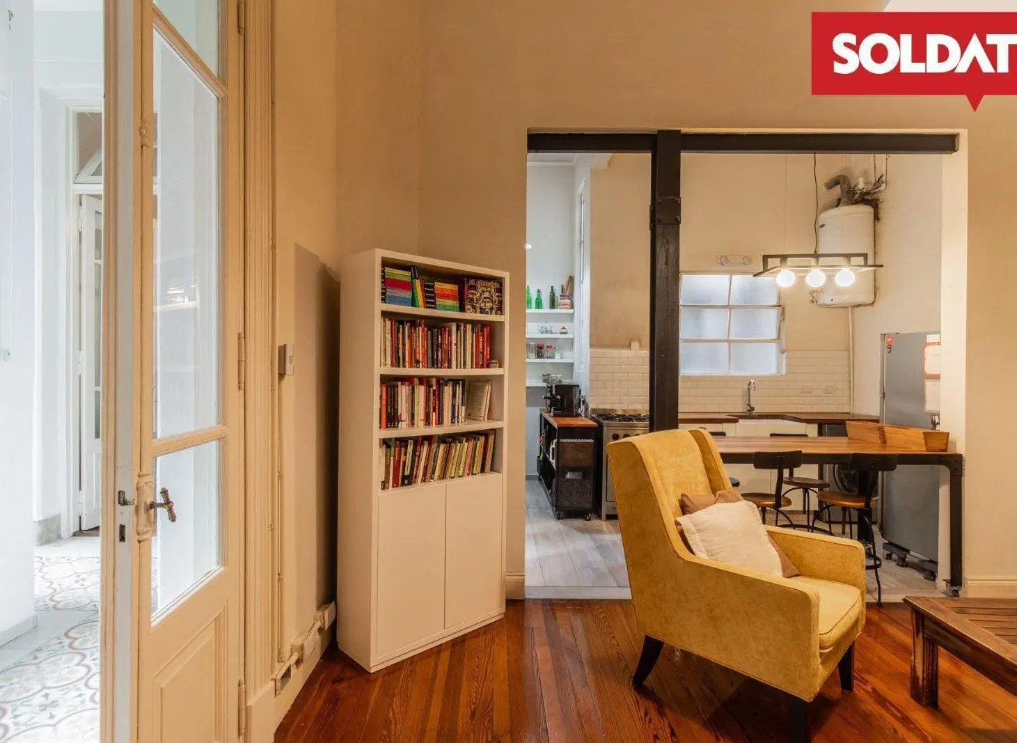 Venta PH 3 ambientes Recoleta escritorio refaccionado 5