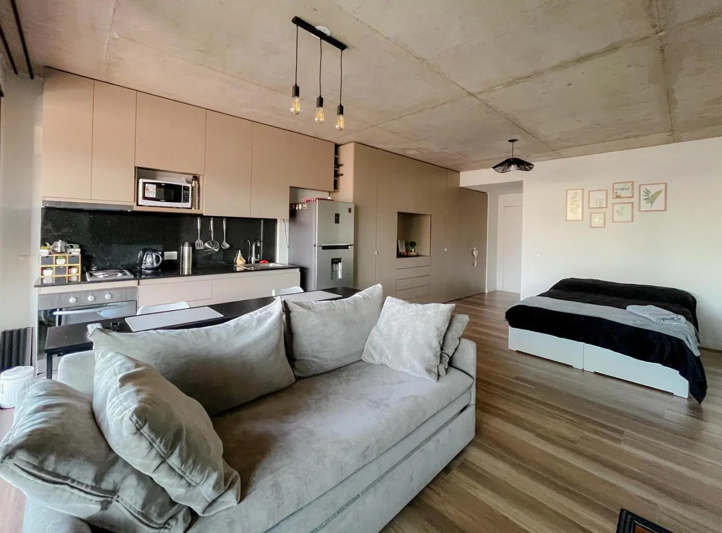 Venta Chacarita Departamento mono ambiente divisible con balcón terraza. 1 año antigüedad. 46 mt2 3