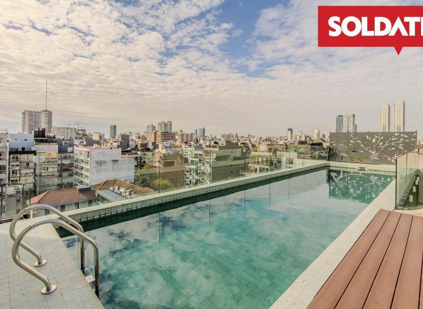 Venta Departamento 2 ambientes con cochera y full amenities en Palermo Hollywood