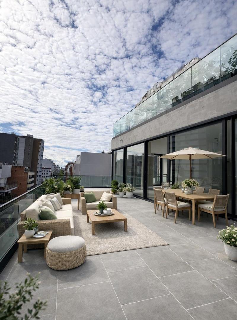 Lujoso 3 amb con terraza Perimetral.