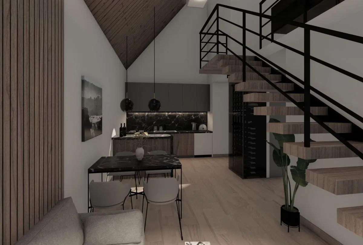 Venta dedepartamento tres ambientes en Cavas de Melipal 4