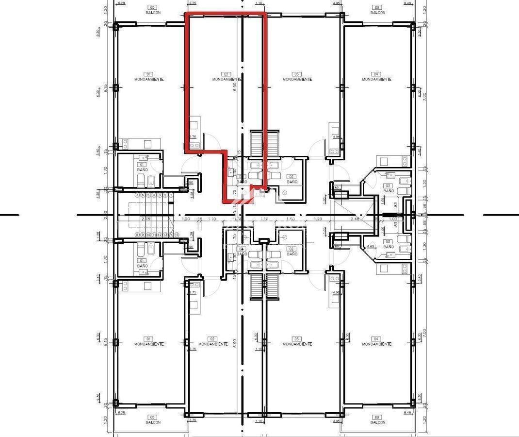Monoambiente en venta en Barrio Belgrano, San Carlos de Bariloche - A estrenar