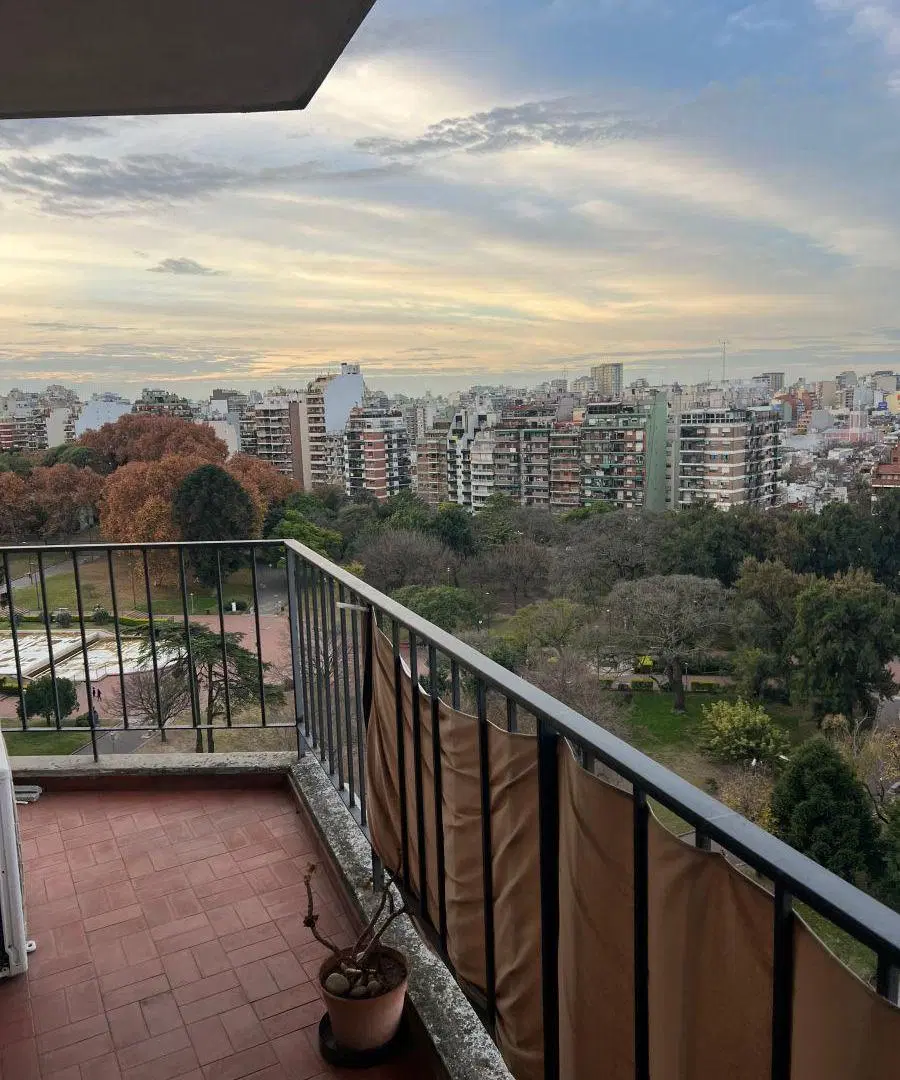 Alquiler, departamento 3 ambientes amoblado en parque Chacabuco 5