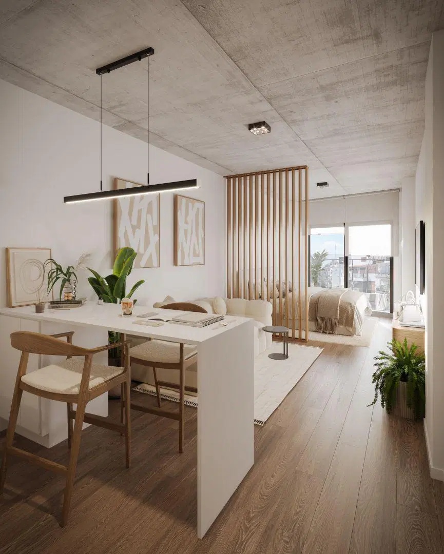 Departamento monoambiente. | Avenida Pueyrredon 1940 1