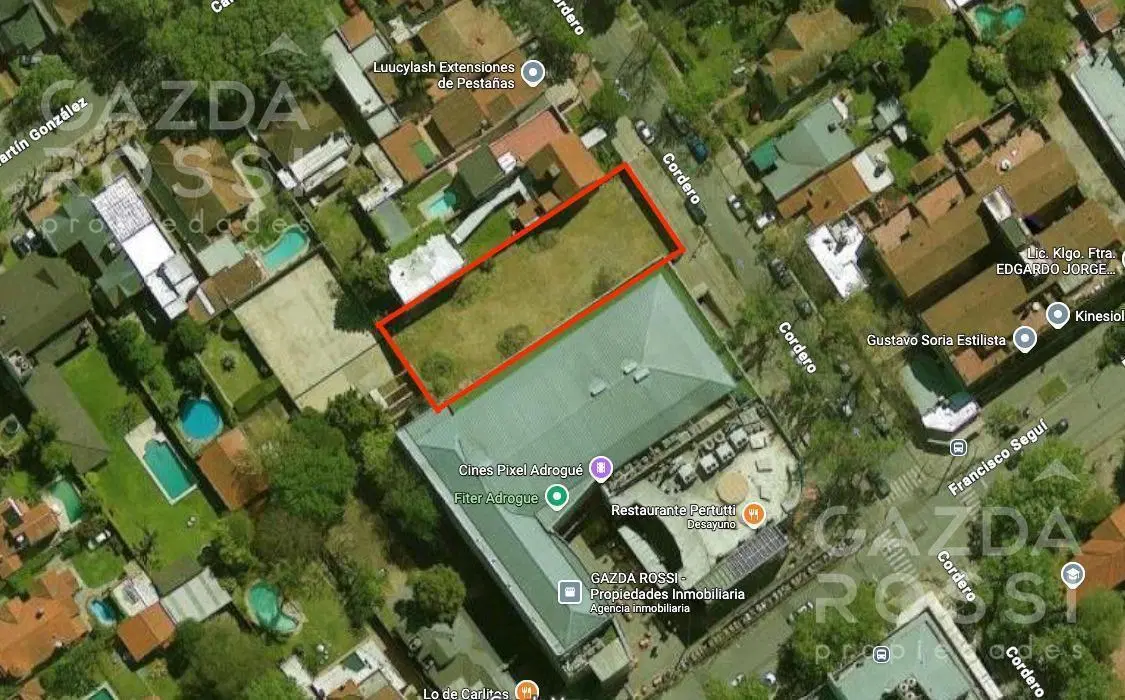 Terreno 849 m² en Centro de Adrogué | Ideal Desarrollo Inmobiliario | Sobre Cordero 2