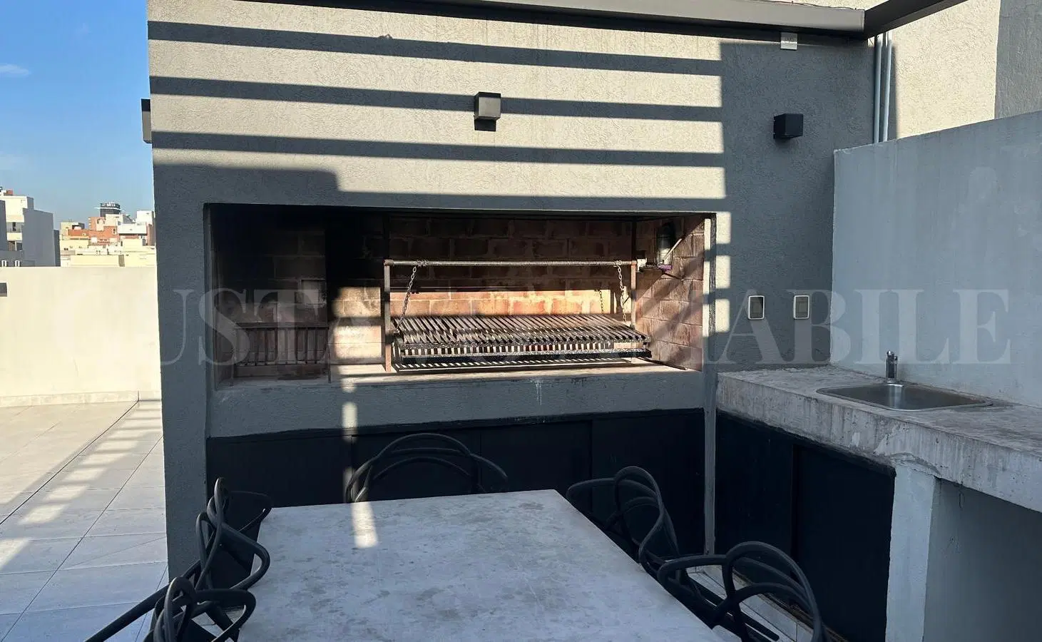 Alquiler Monoambiente Villa Urquiza Balcon Apto Profesional Parrilla Terraza 4