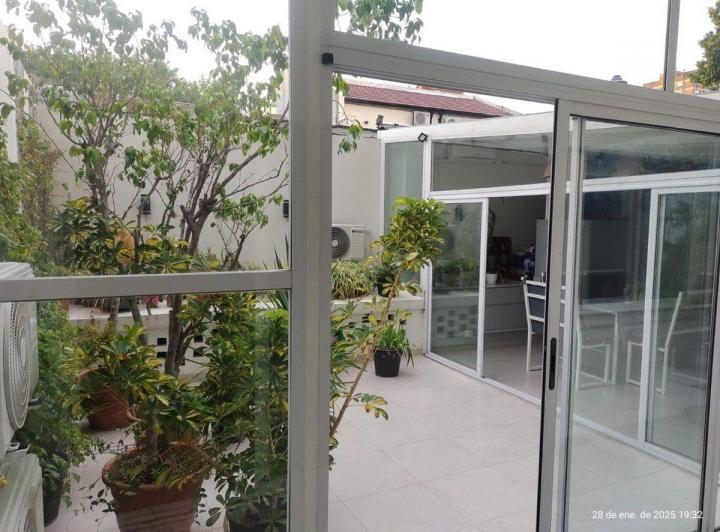 Departamento 4 ambientes con quincho y patio Boedo 5