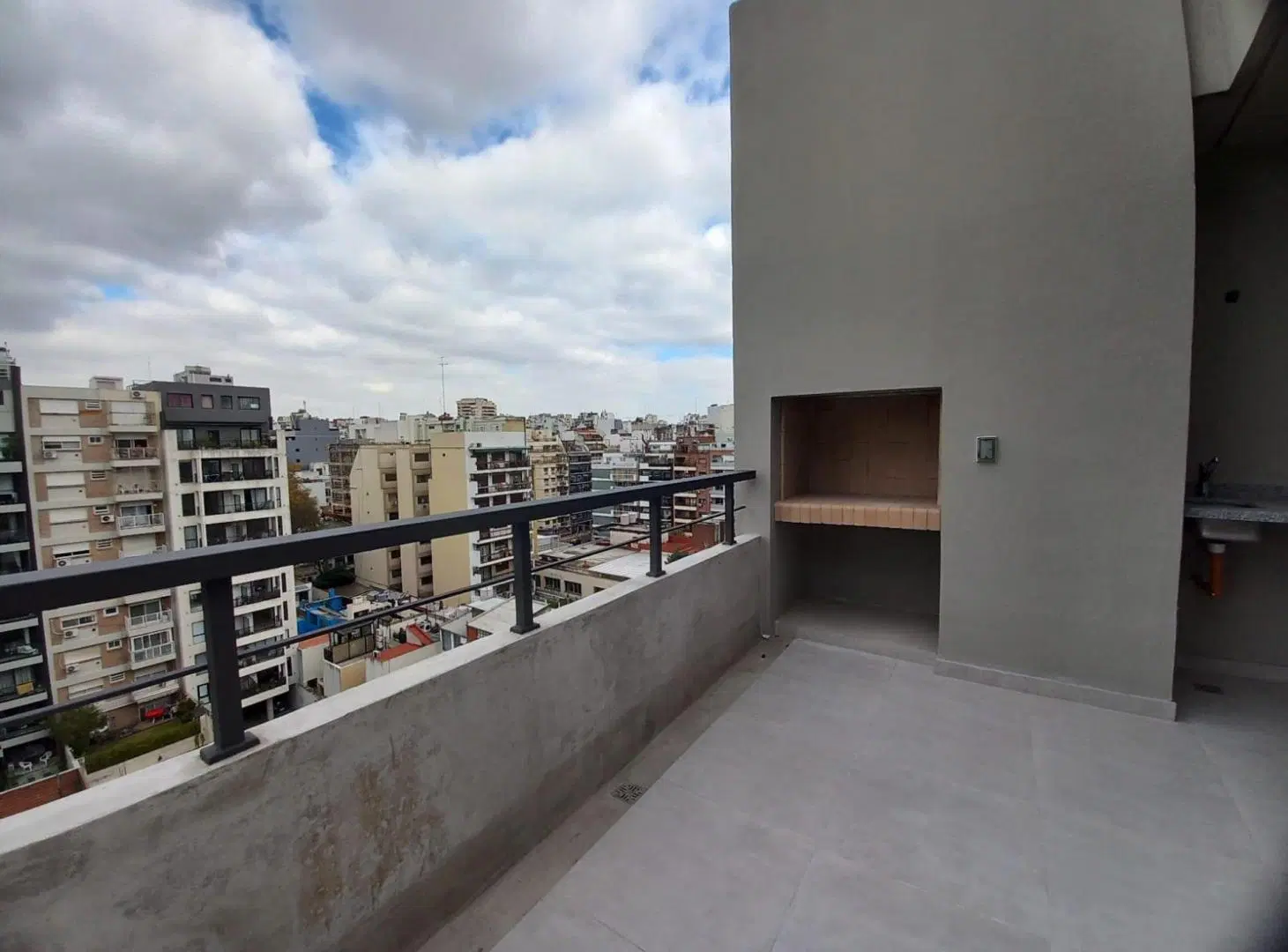 Venta dos ambiente 58 m² con parrilla Villa Crespo 4
