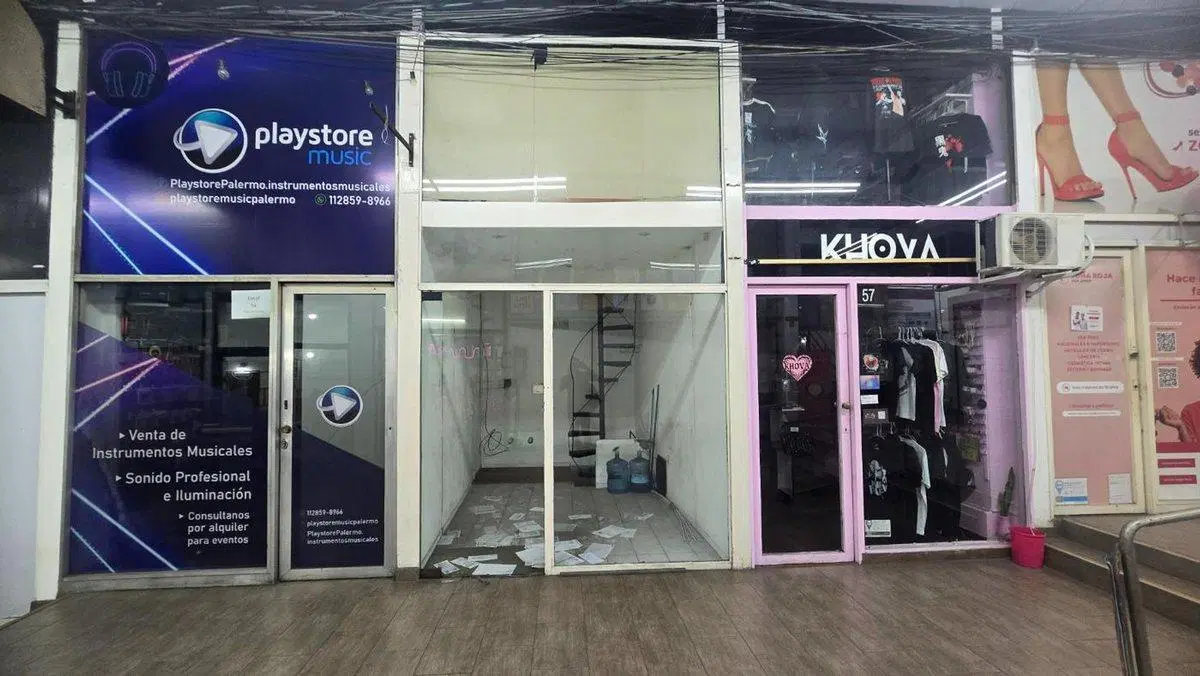 Venta local comercial en galeria, Palermo 3