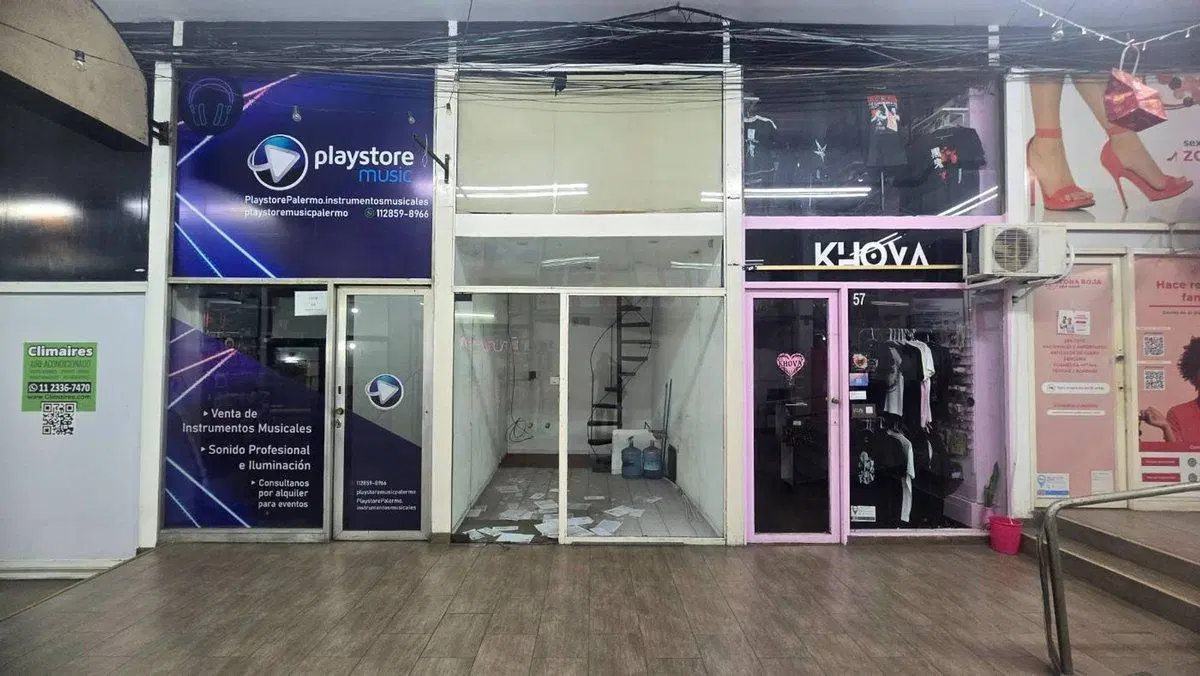 Venta local comercial en galeria, Palermo 5