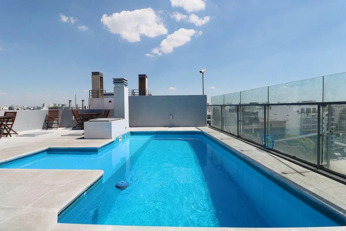 DEPTO 2 AMB EN VENTA C/COCHERA, PILETA PALERMO 3