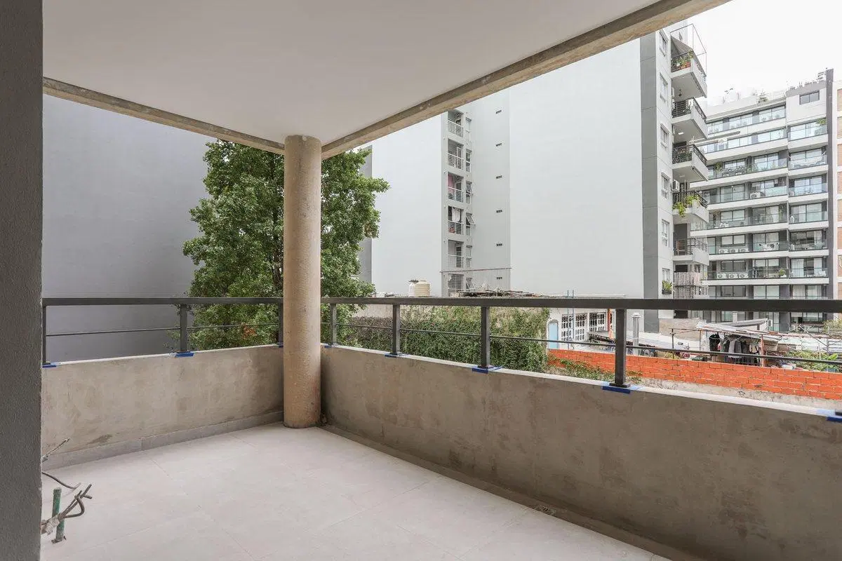 Venta dos ambiente 58 m² con parrilla Villa Crespo 4