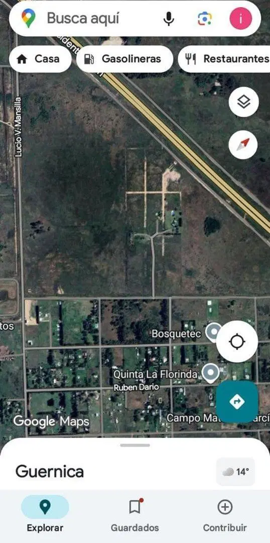 VENTA LOTE 50,02m X 88,41m ALAMBRADO  QUINCHO 3