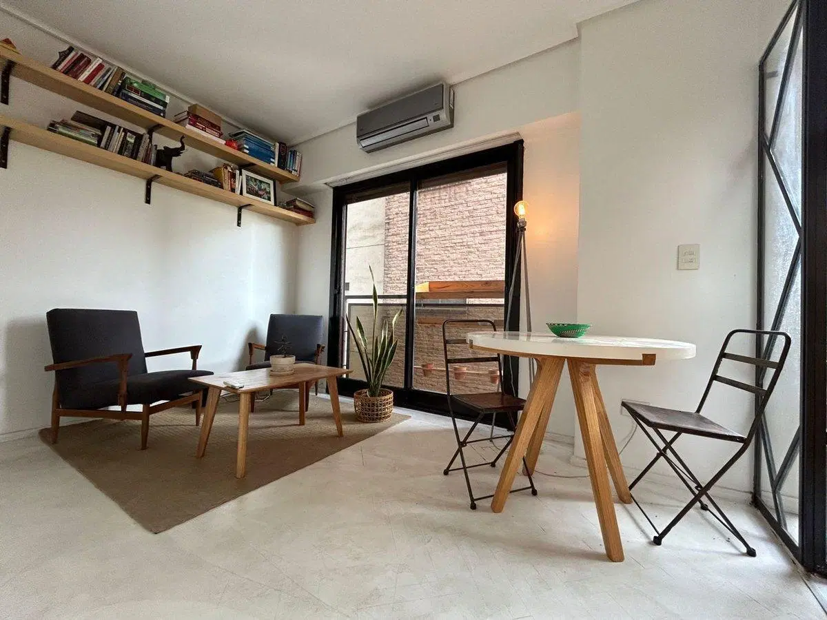 ALQUILER DEPTO 2 AMBIENTES BELGRANO CON BALCON 3