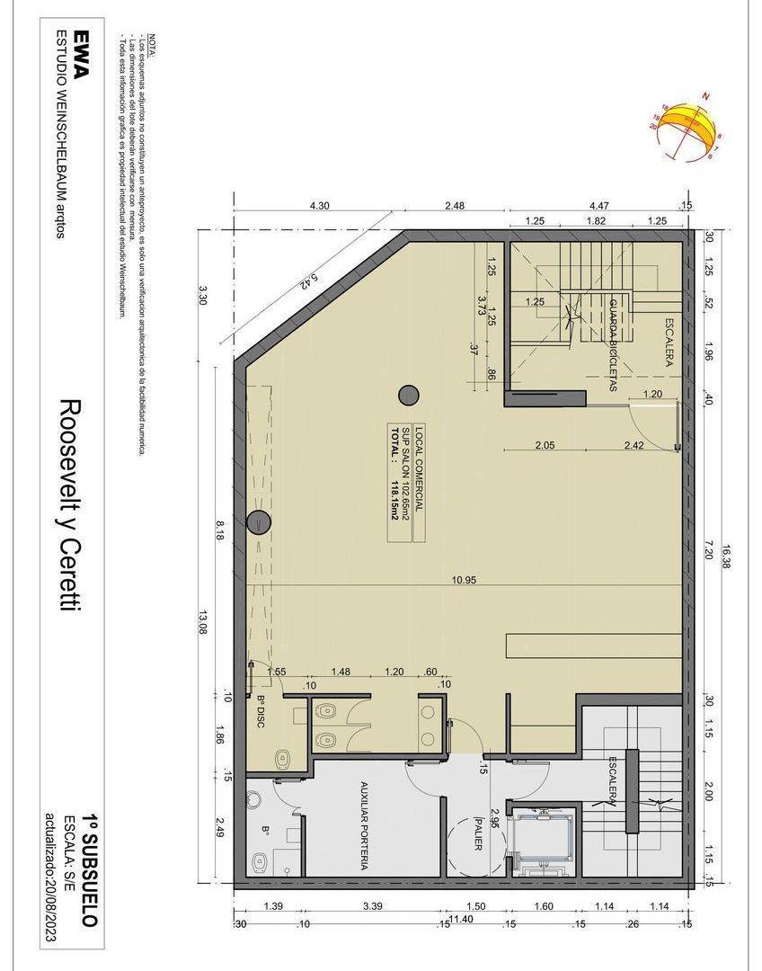 Foto de ALQUILER LOCAL COMERCIAL VILLA URQUIZA SUBSUELO, imagen 1