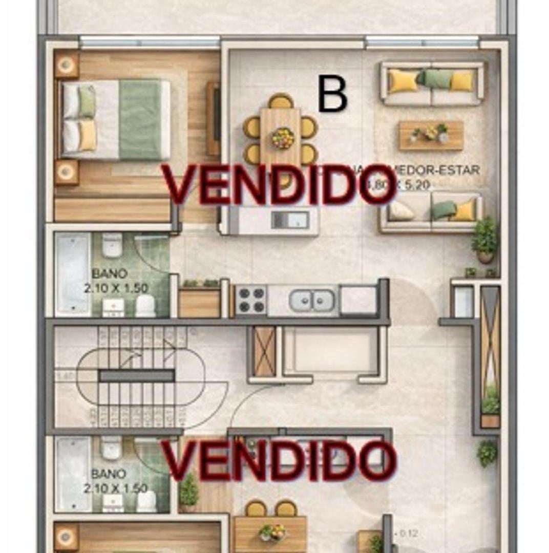 Foto de VENTA 2 AMB CON BALCON ViLLA URQUIZA DE POZO, imagen 3