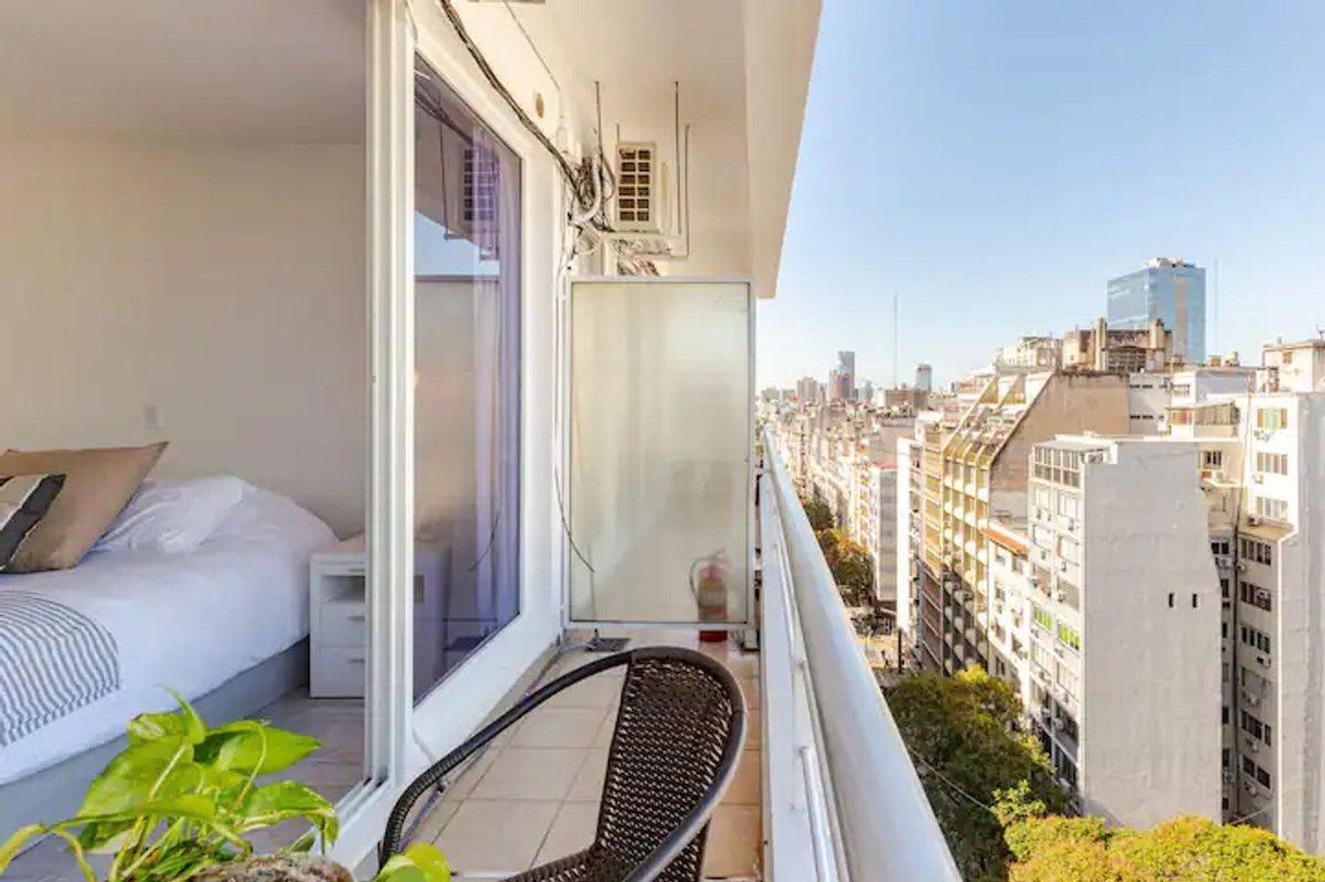 DEPARTAMENTO 2 AMBIENTES ALQUILER PISO ALTO BALCON