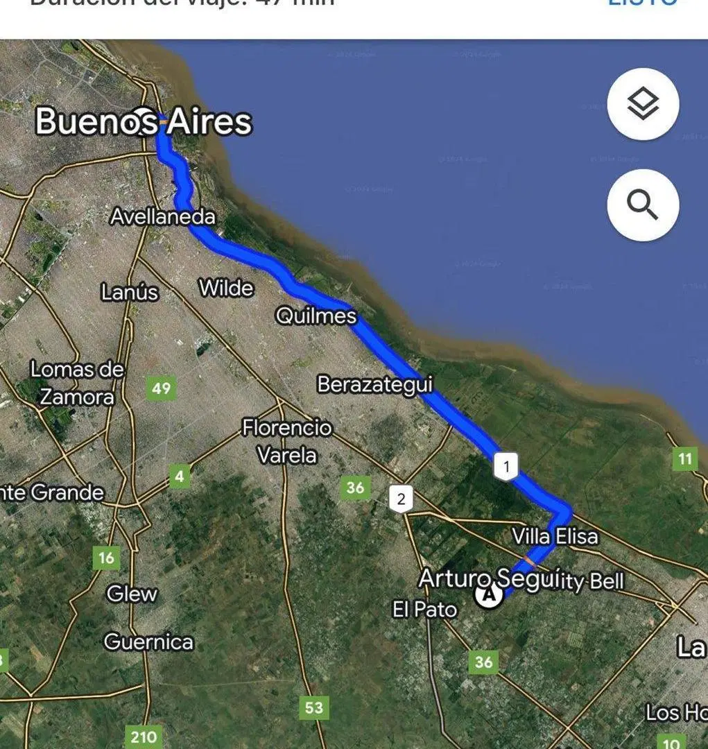 LOTE VENTA EN CUOTAS EN LA PLATA 1 HA ARTURO SEGUI 4