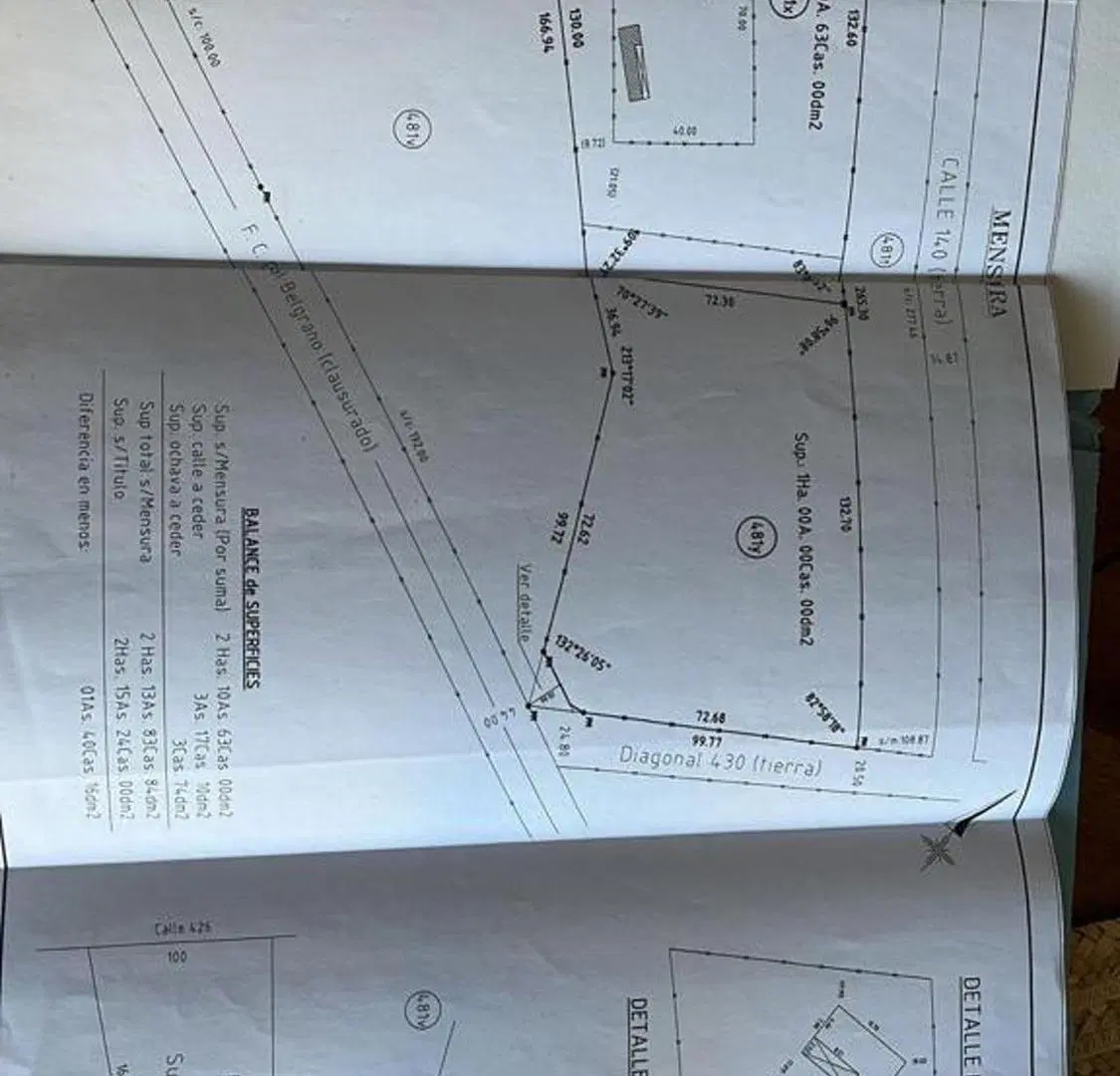 LOTE VENTA EN CUOTAS EN LA PLATA 1 HA ARTURO SEGUI 5