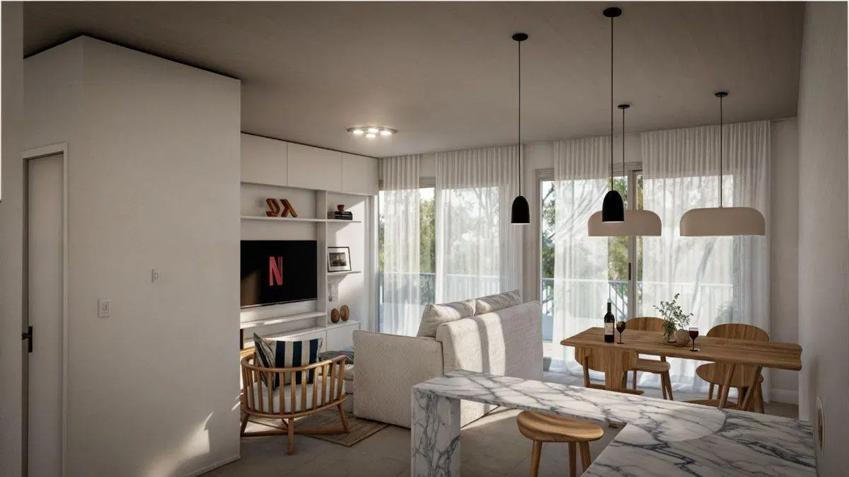 VENTA DEPARTAMENTO TRES AMBIENTES EN CONSTRUCCION 4