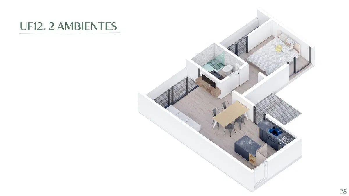DEPARTAMENTO venta 2 AMBIENTES Lomas de Zamora 2