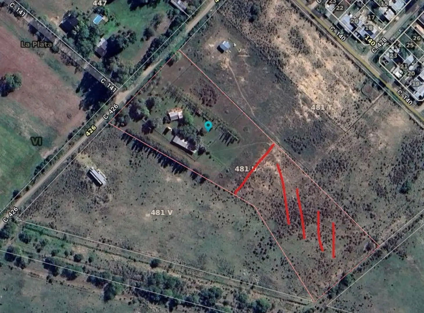 LOTE VENTA EN CUOTAS EN LA PLATA 1 HA ARTURO SEGUI 4