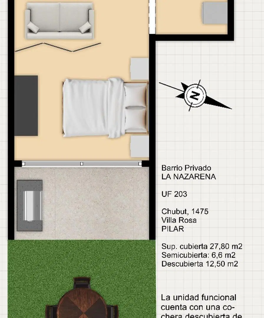 DEPARTAMENTO ESTRENAR BARRIO CERRADO PILETA VERDE 2
