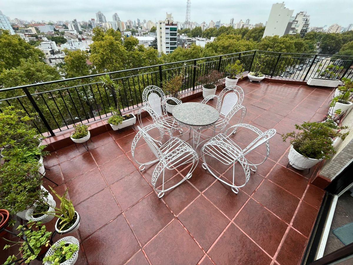 semipiso 3 amb | Balcón terraza y vista abierta | Villa Gral. Mitre
