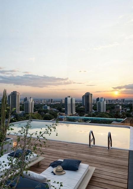 Venta 2 ambientes 2 baños Pileta Parrilla en construcción - Palermo Hollywood