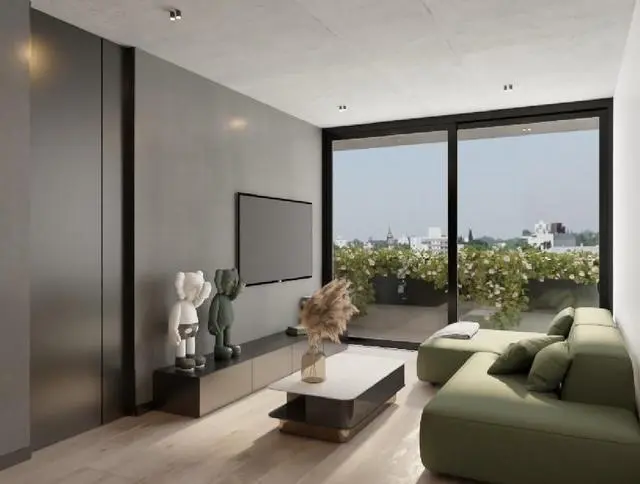 Venta 3 ambientes 2 baños Pileta Parrilla Solarium Cochera Construccion - Chacarita 1