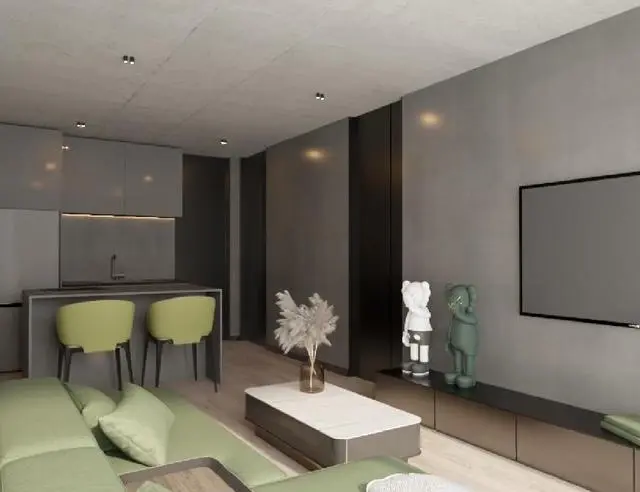 Venta 2 ambientes 2 baños Pileta Parrilla Solarium Cochera Construccion - Chacarita 5